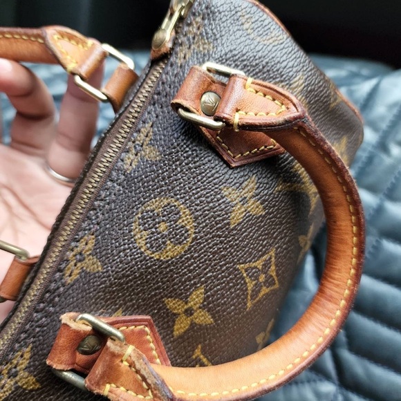 Clearance!  Rare!! Authentic Louise Vuitton Speedy mini HL. TH0979 - Picture 11 of 16